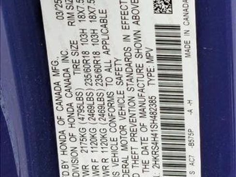 New 2025 Honda CR-V EX image 17