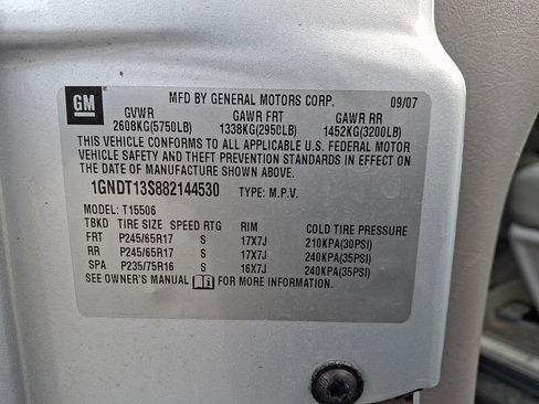 Used 2008 Chevrolet TrailBlazer LT w/ Sun And Sound Package image 21