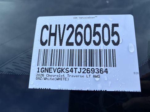 New 2026 Chevrolet Traverse LT w/ LPO, Floor Liner Package image 30