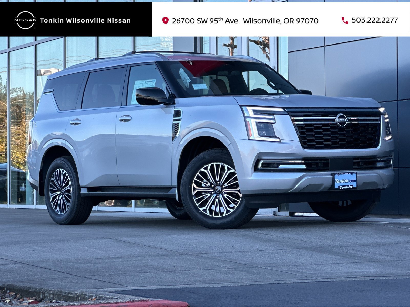 New 2026 Nissan Armada SL w/ Captain's Chari Seat Package AWD/4WD image 1