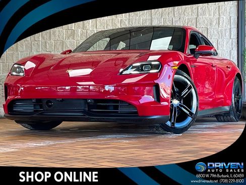 Used 2025 Porsche Taycan 4S AWD/4WD image 1
