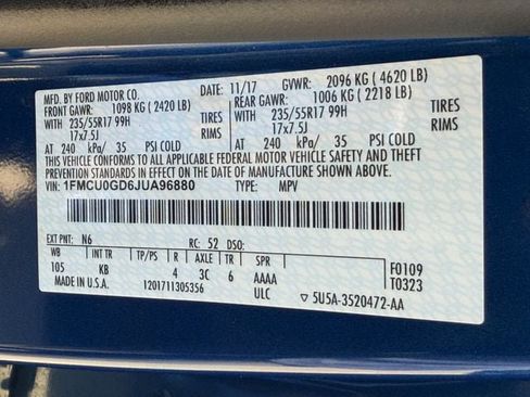 Used 2018 Ford Escape SE FWD image 28