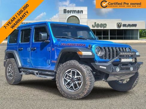 Certified 2024 Jeep Wrangler Unlimited Rubicon w/ Technology Group AWD/4WD image 1