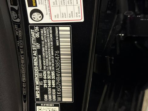 New 2027 Mercedes-Benz S 580 4MATIC Sedan image 26