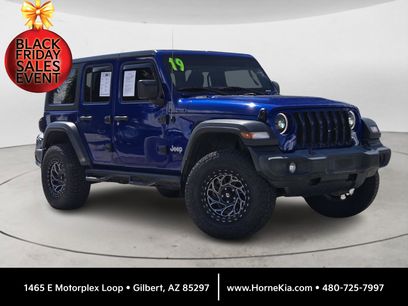 Used 2019 Jeep Wrangler Unlimited Sport S