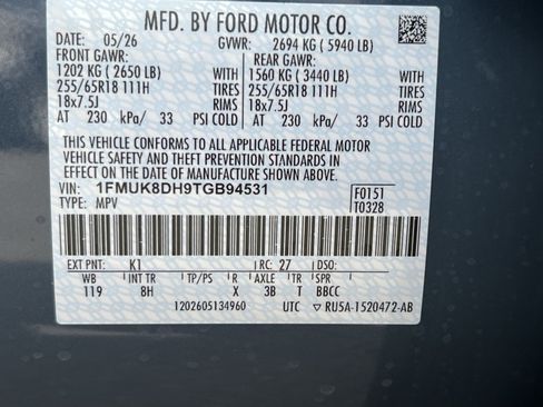 New 2026 Ford Explorer Active AWD/4WD image 37