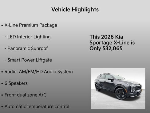 New 2026 Kia Sportage X-Line w/ X-Line Premium Package image 5