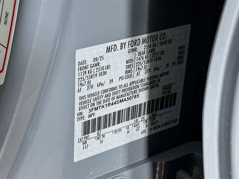 New 2025 Ford Mustang Mach-E Select w/ Comfort Package Lite image 21