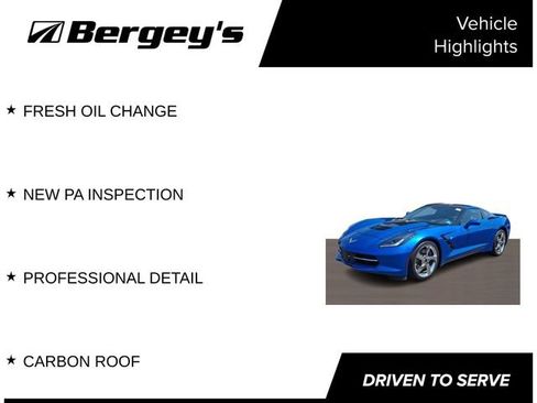 Used 2014 Chevrolet Corvette Stingray Coupe w/ 3LT Preferred Equipment Group RWD image 4