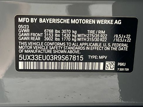 Used 2024 BMW X5 M60i AWD/4WD image 44