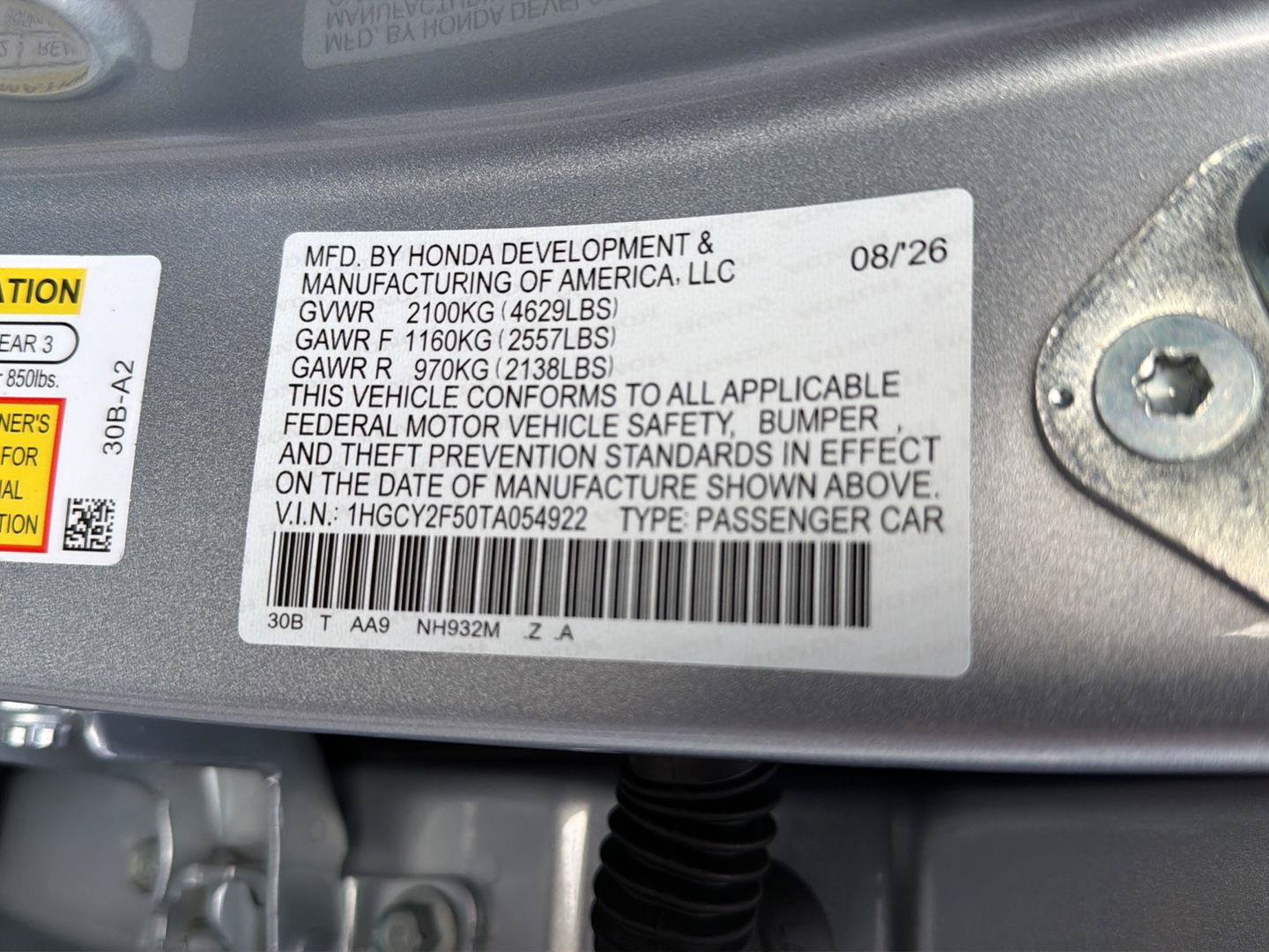 New 2026 Honda Accord Sport image 36