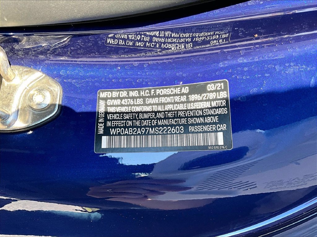 Certified 2021 Porsche 911 Carrera S RWD image 26
