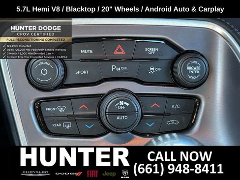 Certified 2022 Dodge Challenger R/T w/ Blacktop Package RWD image 28