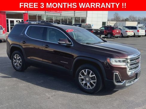 Used 2021 GMC Acadia SLT w/ LPO, Floor Liner Package AWD/4WD image 2