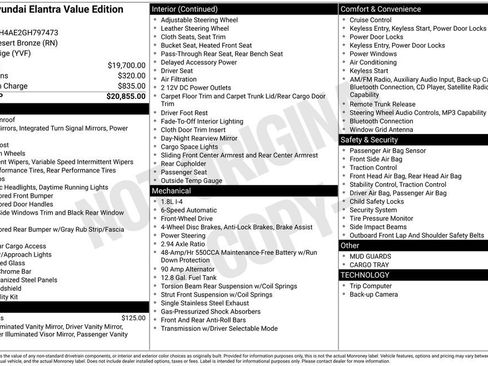 Used 2016 Hyundai Elantra Value Edition FWD image 6