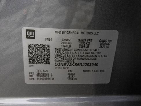 Used 2024 Chevrolet Traverse Z71 AWD/4WD image 52