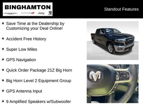 Used 2025 RAM 1500 Big Horn AWD/4WD image 5
