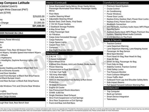 Used 2022 Jeep Compass Latitude image 28