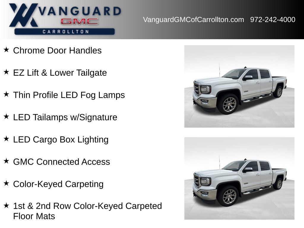 Used 2018 GMC Sierra 1500 SLT w/ Texas SLT Premium Package AWD/4WD image 9