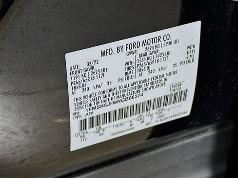 Used 2022 Ford Explorer Timberline AWD/4WD image 23