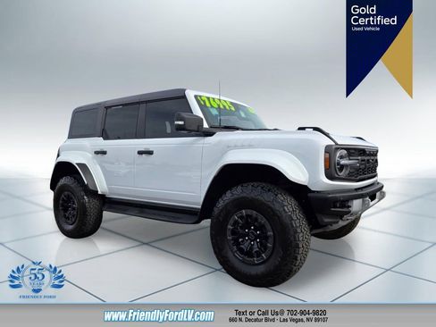 Certified 2024 Ford Bronco Raptor w/ Interior Carbon Fiber Pack 6 AWD/4WD image 1