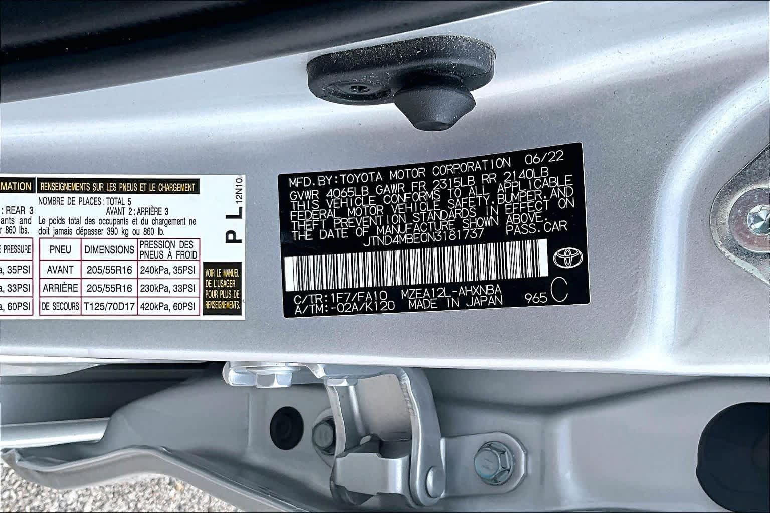 Used 2022 Toyota Corolla SE FWD image 34