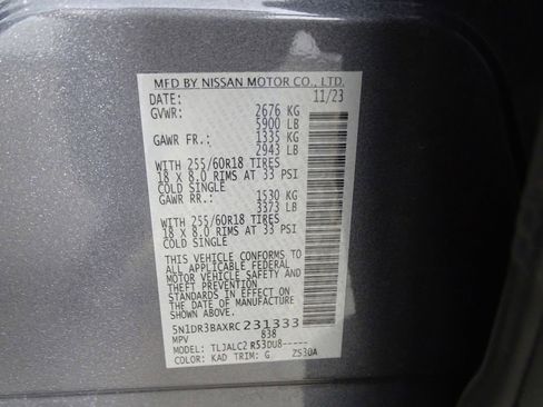 Used 2024 Nissan Pathfinder SV image 19