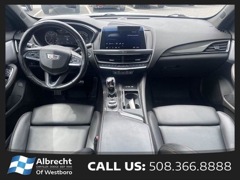 Used 2022 Cadillac CT5 V w/ LPO, ONYX Package AWD/4WD image 24