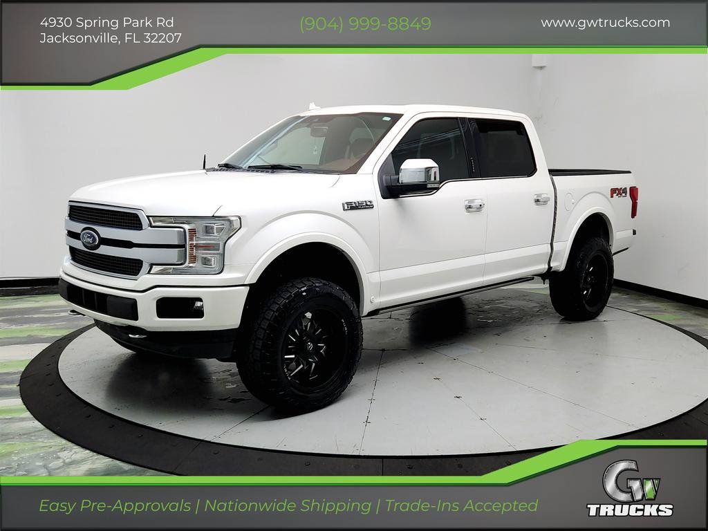 Used 2019 Ford F150 Platinum w/ Equipment Group 701A Luxury AWD/4WD image 1