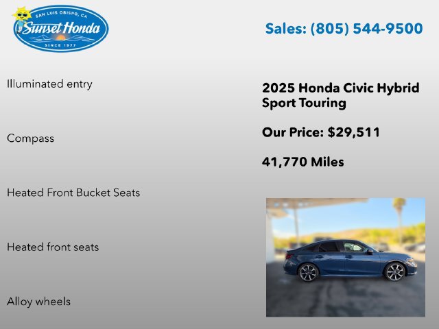 Certified 2025 Honda Civic Sport Touring image 28