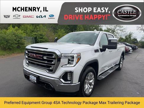 Used 2021 GMC Sierra 1500 SLT w/ SLT Premium Plus Package AWD/4WD image 1
