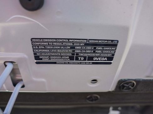 New 2025 Nissan Versa SV w/ Trunk Package image 29