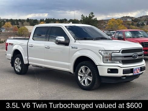 Used 2018 Ford F150 Platinum w/ Equipment Group 701A Luxury image 9