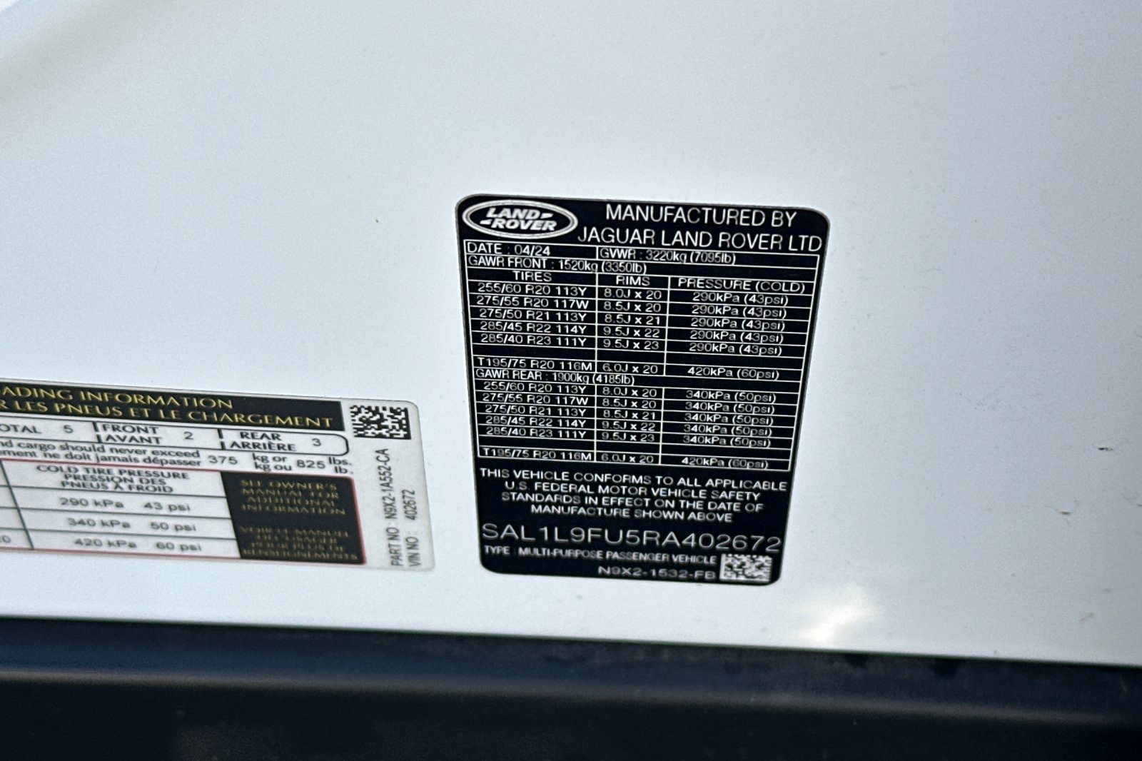Used 2024 Land Rover Range Rover Sport Dynamic SE AWD/4WD image 38