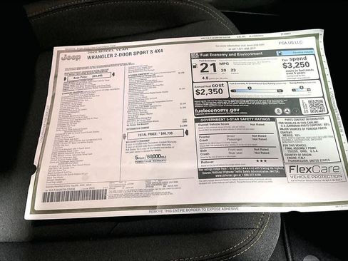 New 2026 Jeep Wrangler Sport S image 25