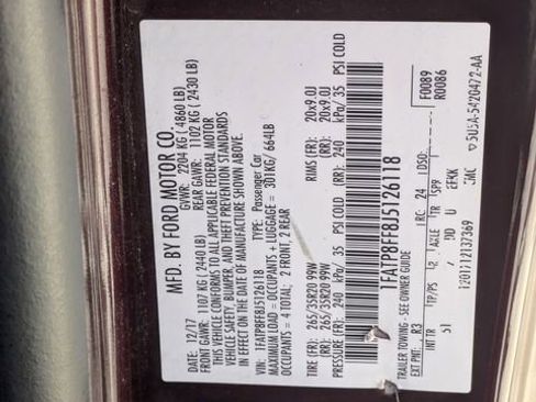 Used 2018 Ford Mustang GT Premium w/ Equipment Group 401A image 31