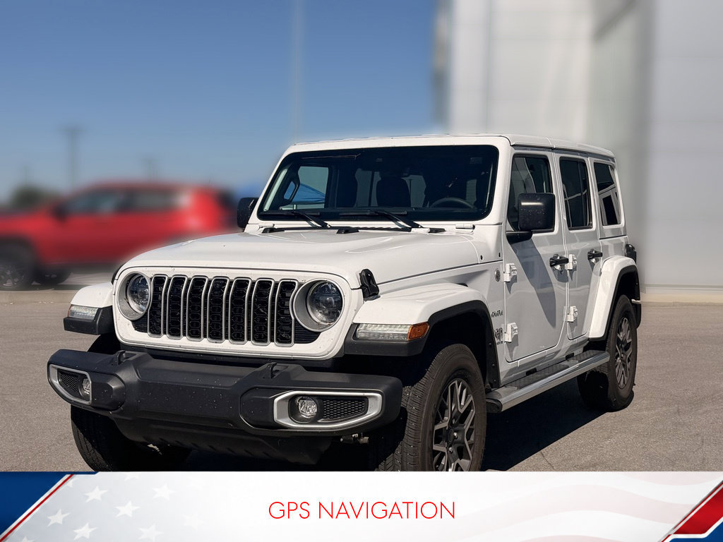 Used 2024 Jeep Wrangler Unlimited Sahara w/ Technology Group AWD/4WD image 2