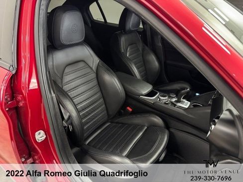 Used 2022 Alfa Romeo Giulia Quadrifoglio w/ Active Assist Plus Package RWD image 31