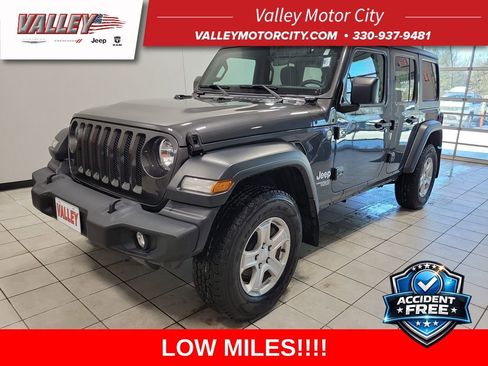 Used 2021 Jeep Wrangler Unlimited Sport S image 1