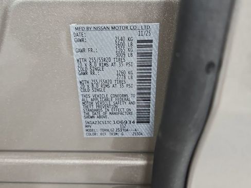 New 2026 Nissan Murano SL image 31