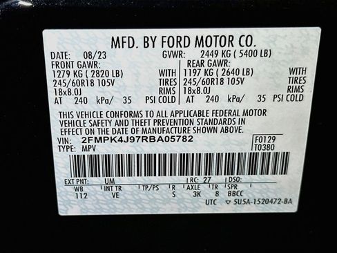 Used 2024 Ford Edge SEL w/ Convenience Package AWD/4WD image 20