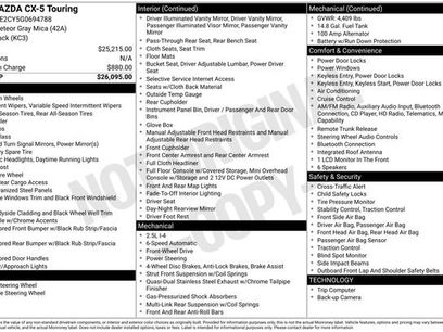 Used 2016 MAZDA CX-5 Touring