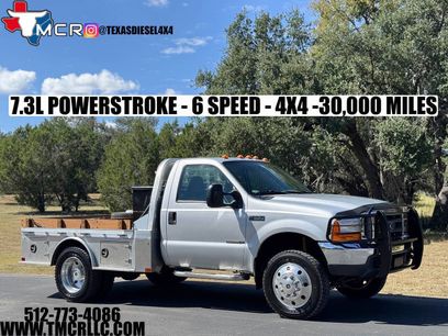 Used 2001 Ford F550 4x4 Regular Cab Super Duty