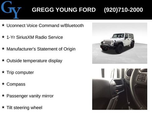 Used 2016 Jeep Wrangler Unlimited Sport w/ Connectivity Group image 36