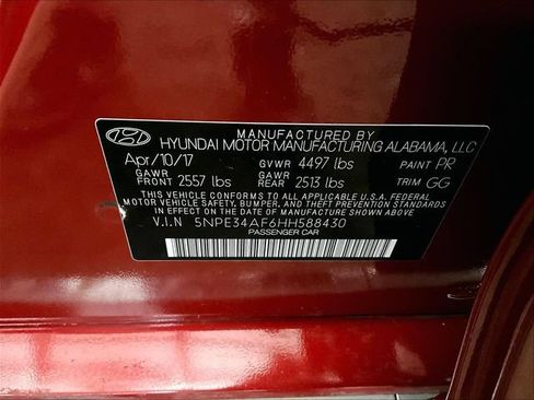 Used 2017 Hyundai Sonata Sport w/ Value Edition Package 02 FWD image 32