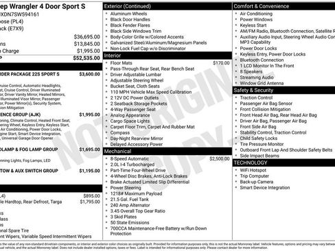 New 2025 Jeep Wrangler Sport S image 9