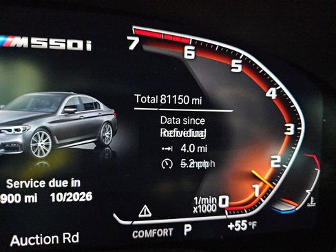 Used 2020 BMW M550i xDrive w/ Executive Package AWD/4WD image 11