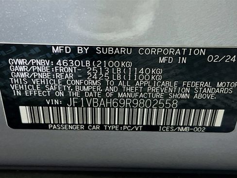 Used 2024 Subaru WRX Premium AWD/4WD image 28