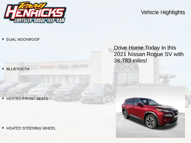 Used 2021 Nissan Rogue SV FWD image 4