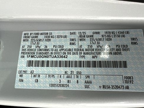 New 2026 Ford Escape Active w/ Cold Weather Package FWD image 31